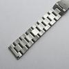 18mm 20mm 22mm 24mm Solidna Stal Nierdzewna Pasek do Zegarka Pasek Metalowy Mężczyźni Kobiety Uniwersalny Metalowa Opaska do Zegarka Bransoleta Klamra Motylkowa