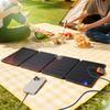 36W Foldable Solar Panel, Portable Solar Charger Type-C to USB-A Charging Port, Power Supply for Outdoor