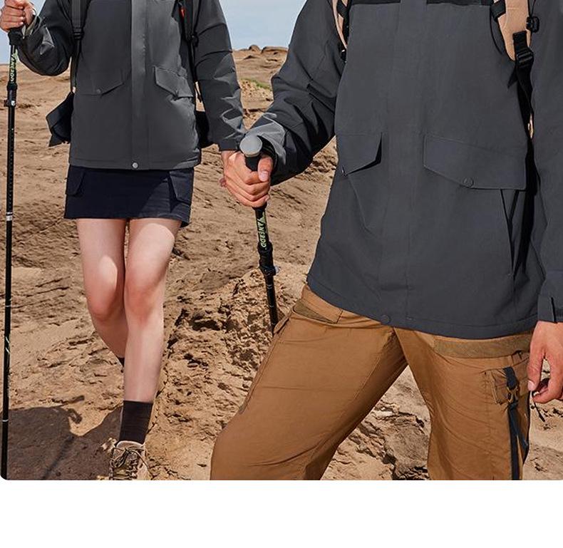 Unisex Winddichte & Waterdichte Softshell Jas met Custom Logo voor Werk, Reizen, Wandelen; Warm, Koudebestendig Buitenmateriaal
