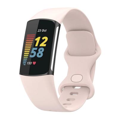 Pulseira de Silicone Para Fitbit Charge 6 Acessórios pulseira oficial macia Pulseira de pulso de reposição Pulseira Esportiva para pulseiras Fitbit Charge 5