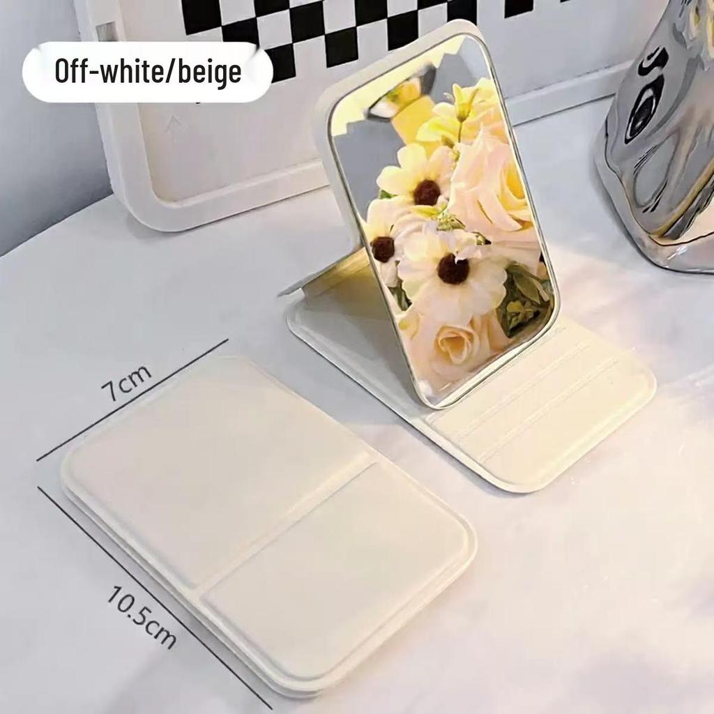 Luxury Folding Portable Vanity Mirror - Pocket & Desktop Makeup Mirror