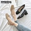 Sandals Women Middle-aged and Elderly Mother's Shoes Soft-soled Middle-heeled Thick-heeled Generous Fashion Casual Work Shoes