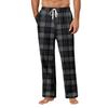 Men's Drawstring Pocket Casual Pants Plaid Stripe Print Pocket Casual Pants Home Pajama Pants