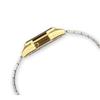 Casio LA680WEGA-1ER Standard Women's Quartz Digital Watch - Black Dial - Gold Stainless Steel Bracelet