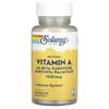 Vitamin A Solaray Vitamin A Beta-carotene 7500mg 60 Capsules Carrot Powder 1 pcs