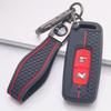 Silicone Remote Key Cover for Honda PCX125 PCX150 PCX160 ADV150 Vario Click125 Click150 with Keychain Honeycomb Texture Anti Scratch Key Fob Protector