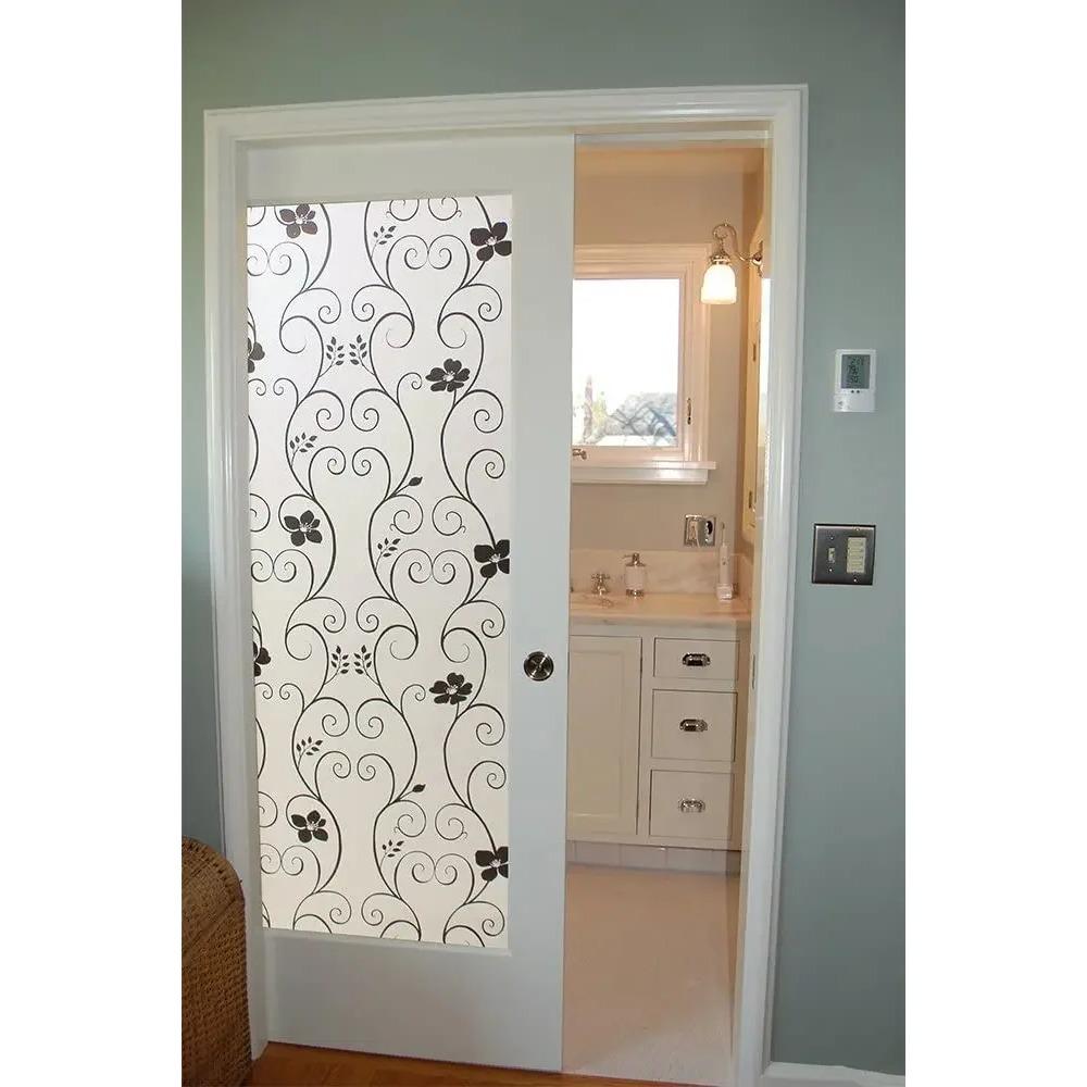 2/3/5M Matte Stained Window Film Privacy Frosted Vinyl for Home Self Adhesive Glass Film Heat Insulation Window Tint Stickers