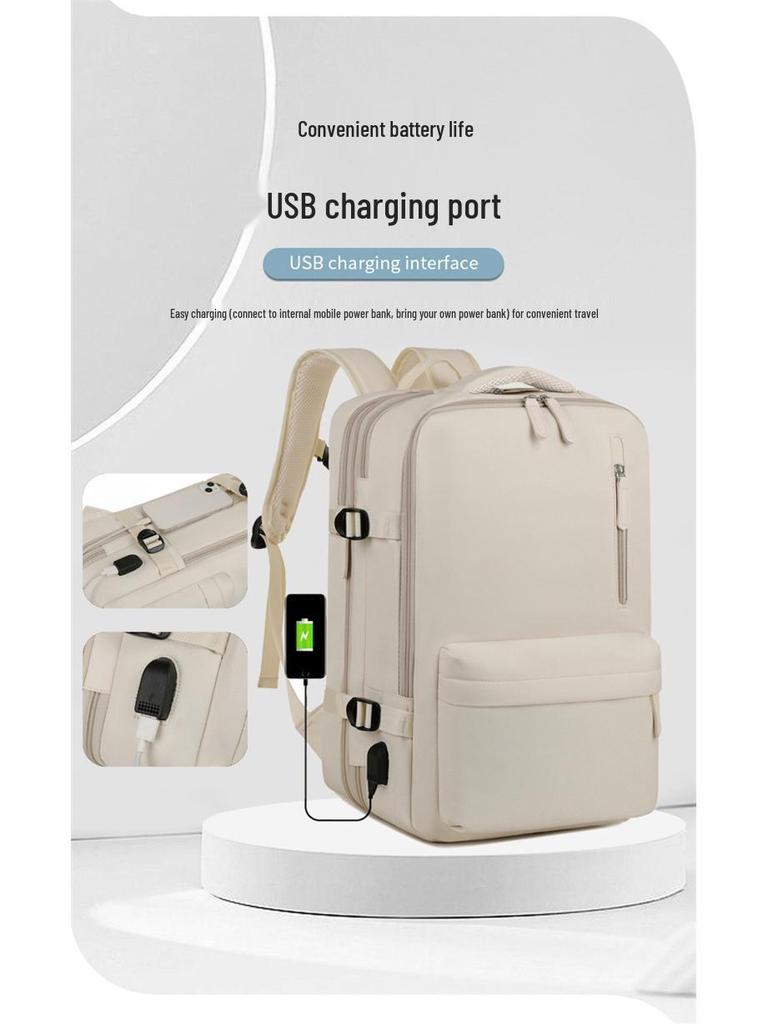 Lekki Plecak Podróżny Wielofunkcyjny o Dużej Pojemności dla Mężczyzn i Kobiet – Idealny na Krótkie Wyjazdy i Podróże Służbowe