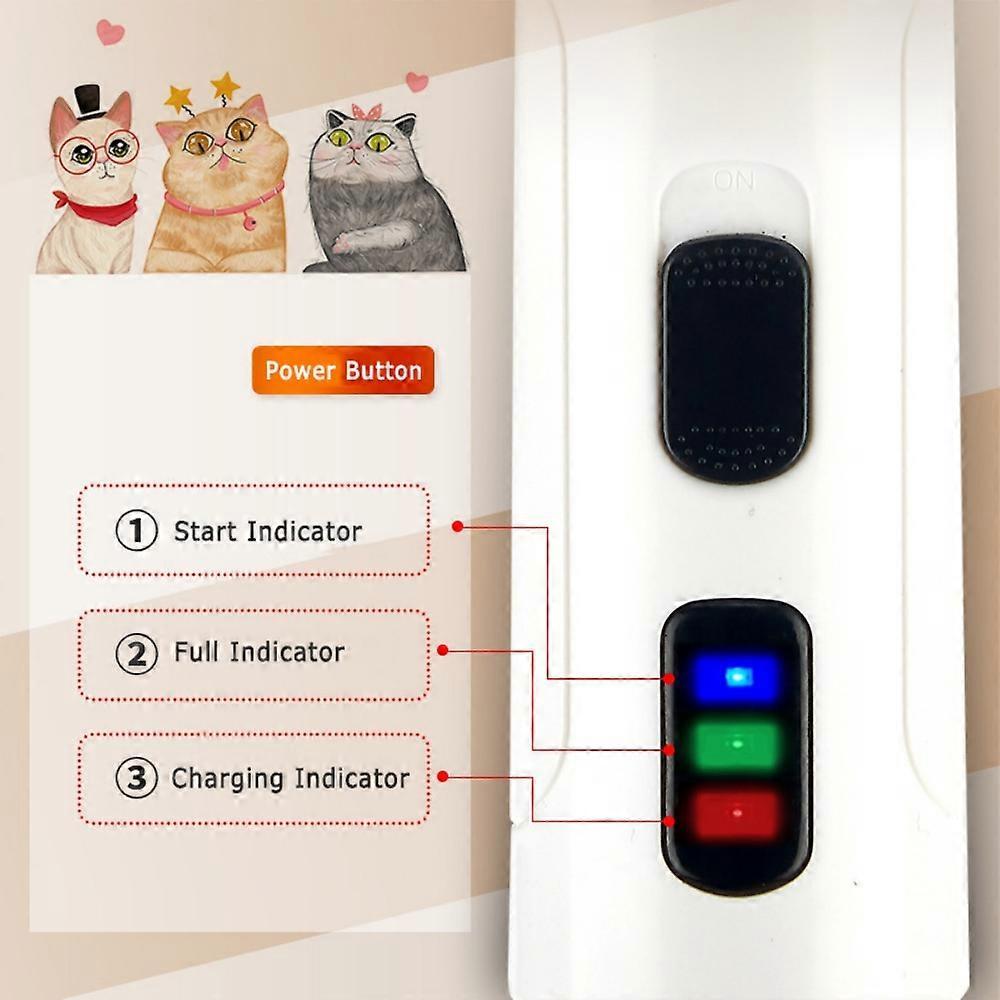 Painless Rechargeable Pet Nail Clippers