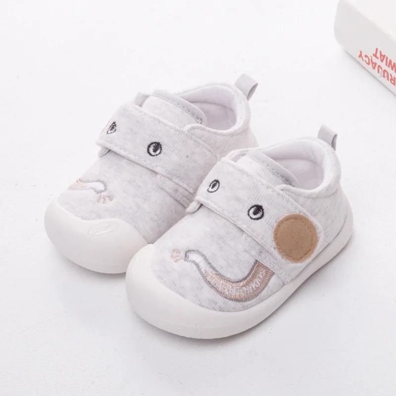 New Baby Girl Shoes Fashion Versatile Comfort Baby Shoes Soft Casual Anti Slip Baby Boys Shoes Cartoon Breathable Cute Walkers