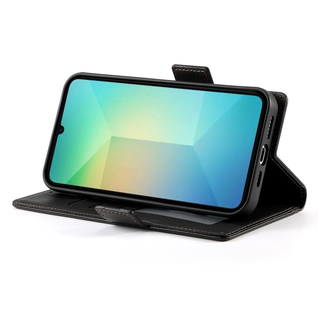 DF-010 For Samsung Galaxy A06 4G Stand Case PU Leather Wallet Phone Cover