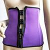 Solid Color Zipper Body Shaping Waist Gathers Stereotypes Adjustable Abdomen Belt Corset Women