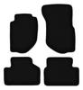 Tapetes de chão veludo preto BÁSICOS para: Volvo 940 / 960 sedan, station wagon (1991-1998)