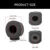 Microphones Foam Cover Sponge Windscreen for Musicians and Broadcasters Black