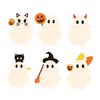 Halloween Ghost Mystery Phone Buddy Stick-On Ghost Phone Topper Cute Peel-and-Stick Mini