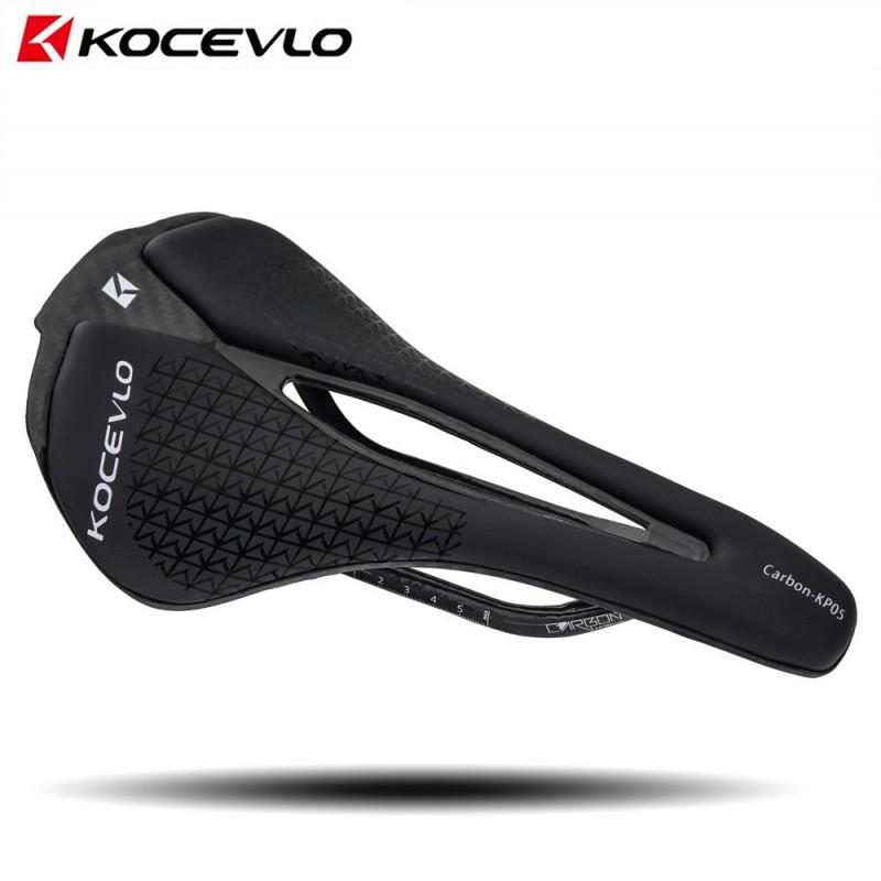 Ultra Lightweight Carbon Fiber Bicycle Saddle Mountain Road Bikes PU Leather Top Hollow Design Comfort Seat