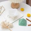 Pyramid silicone Mold DIY Pyramid Candle crafts Gypsum resin cement mold Handmade soap cake baking tools Family gifts