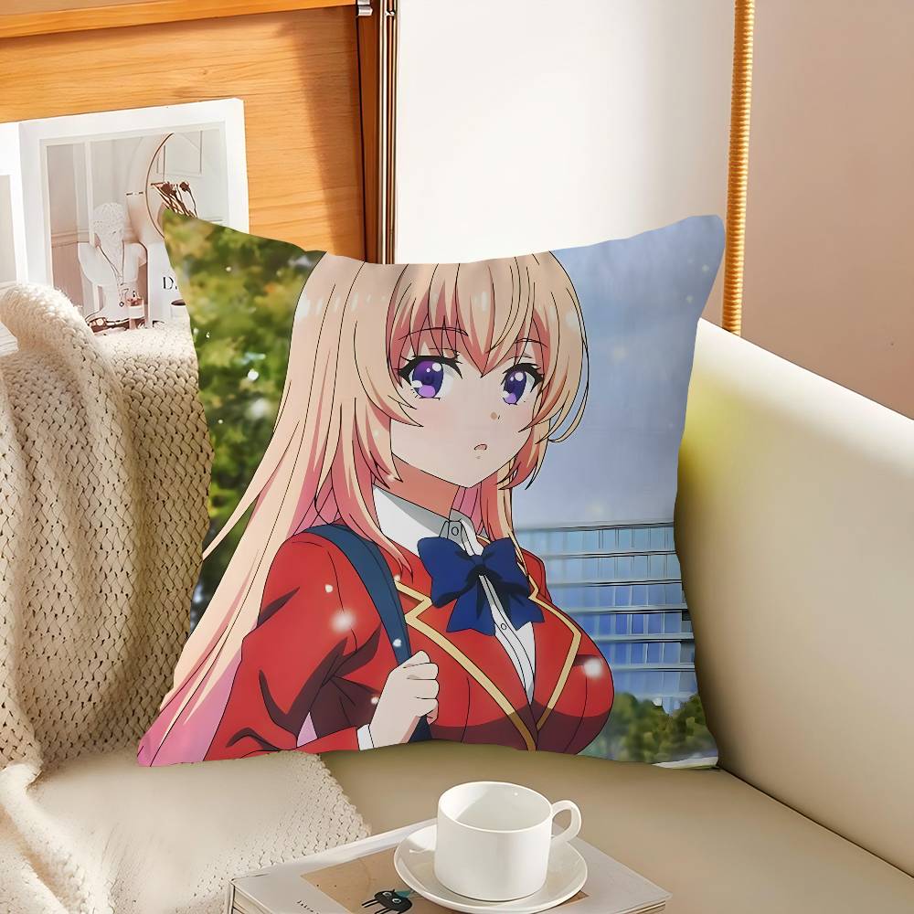 Honami Ichinose Cartoon Personalized Pillow Dust Cover Bedroom Kids Party Decoration Pillowcase Birthday Children Gift