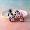 Cartoon Penguin Magnetic Fridge Sticker Home Decor 3D Creative Magnet Decorative Magnet Message Sticker Po Wall