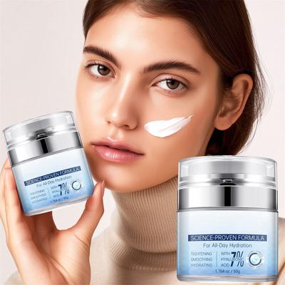 Straffende Creme für das Gesicht; Tief feuchtigkeitsspendende und feuchtigkeitsspendende langanhaltende Creme; Macht die Haut weich und hellt den Hautton auf; Geeignet für Männer und Frauen