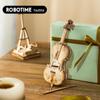 Rorate Rolai 3D Wooden Jigsaw Puzzle - Handmade Desktop Ornament & Educational Toy