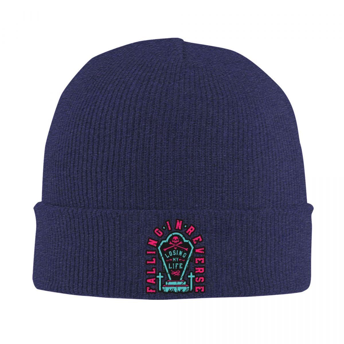 

Falling In Reverse Hats Autumn Winter Beanie Warm Be the Burst of Color That Brightens Caps Unisex Women Knitted Caps