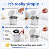 Small Ultrasonic Braces Cleaning Machine, Dentures, Jewelry, Household Automatic Ultraviolet Sterilization Cleaner
