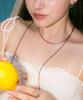 Pearly More Surgical Point Leather Necklace (2 Colors)_Pm24N007Hs