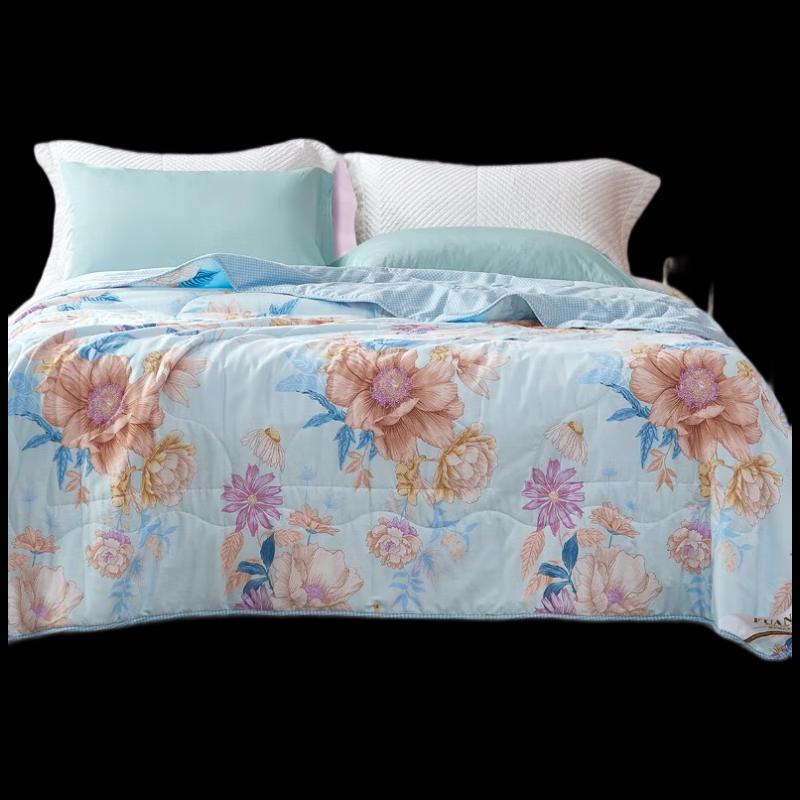 Fuanna Pure Cotton Seven-Hole Antibacterial Summer Quilt