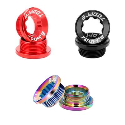 Protective Case Screws Cap Fixing Bolt Crank Cover Bike Crank Case Cranks Screw Crank Bolt Cap