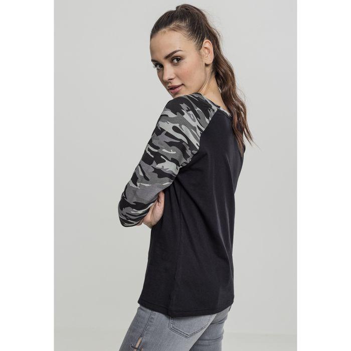 Urban Classics Ladies - 3/4 RAGLAN Longsleeve Top Shirt
