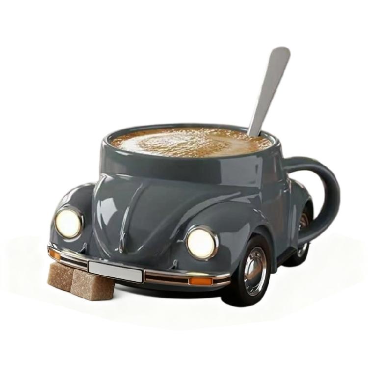 Elegant Resin Coffee Mug Smooth Interior Easy Hand Wash Stainless Steel Thermal Layer Office Home Essential