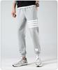 Men's Tide Brand Four-Stripe Casual Jogger Sweatpants - Trendy, Versatile Cotton for Spring and Autumn