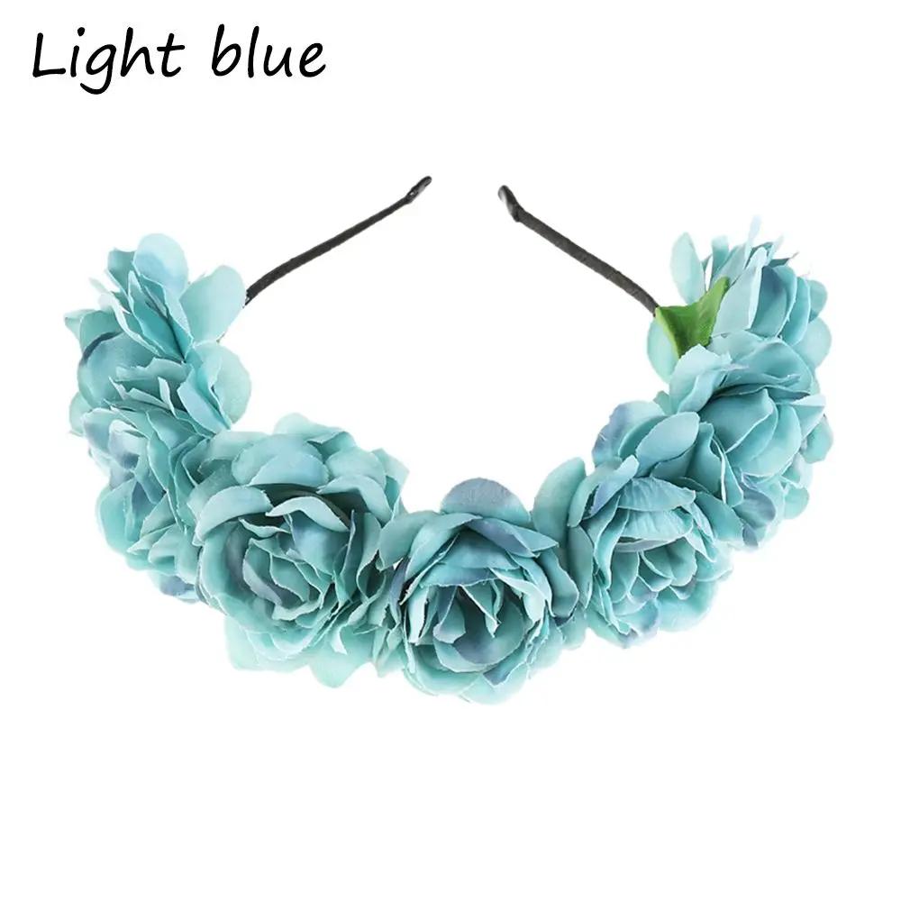 1PC Elegant Bridal Rose Flower Hairpins Barrette Wedding Bridesmaid Brooches Party Fashion Hair Clips Hair Styling Accessories