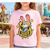 2026 New Zootopia 2 Officer Judy Hopps Print Kids T-Shirt for Kids Boys Girls All Breathable Short Sleeve Summer Top