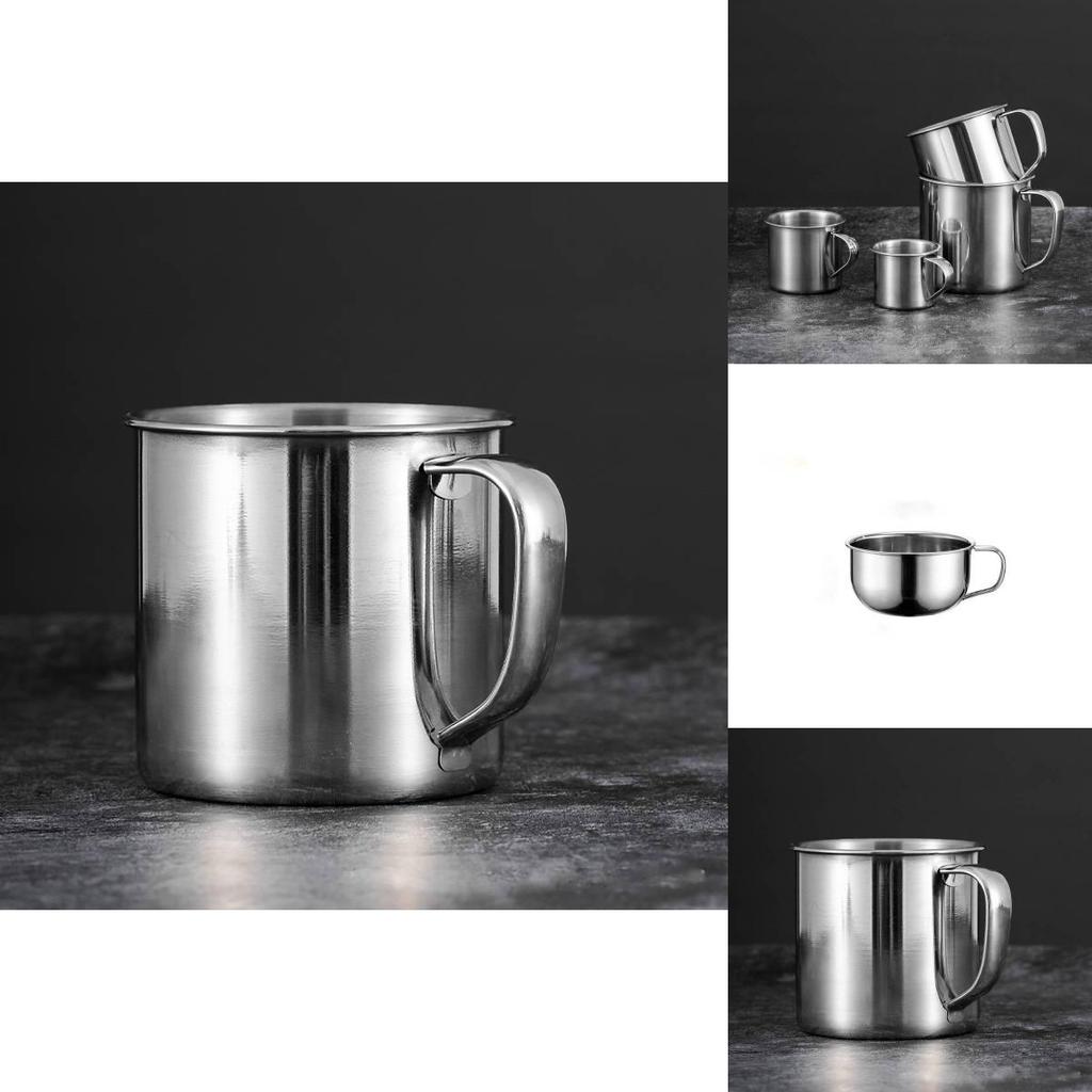 304 Stainless Steel Childrens Drinking Cup Compact Size Lightweight For Toddler Essentials