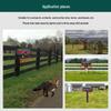 Solar Ultrasonic Animal Repellent: Infrared Sound & Light Alarm to Deter Wild Boars & Weasels