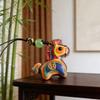 Traditional Mobile Phone Chain Handmade Zodiac Key Ring Neck Pendant Horse Keychain  Bag Decoration