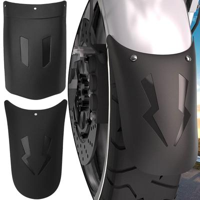 1 pièce extension de garde-boue de pneu de moto protection contre les éclaboussures couvercle roue avant rallongé garde-boue étanche accessoires de moto