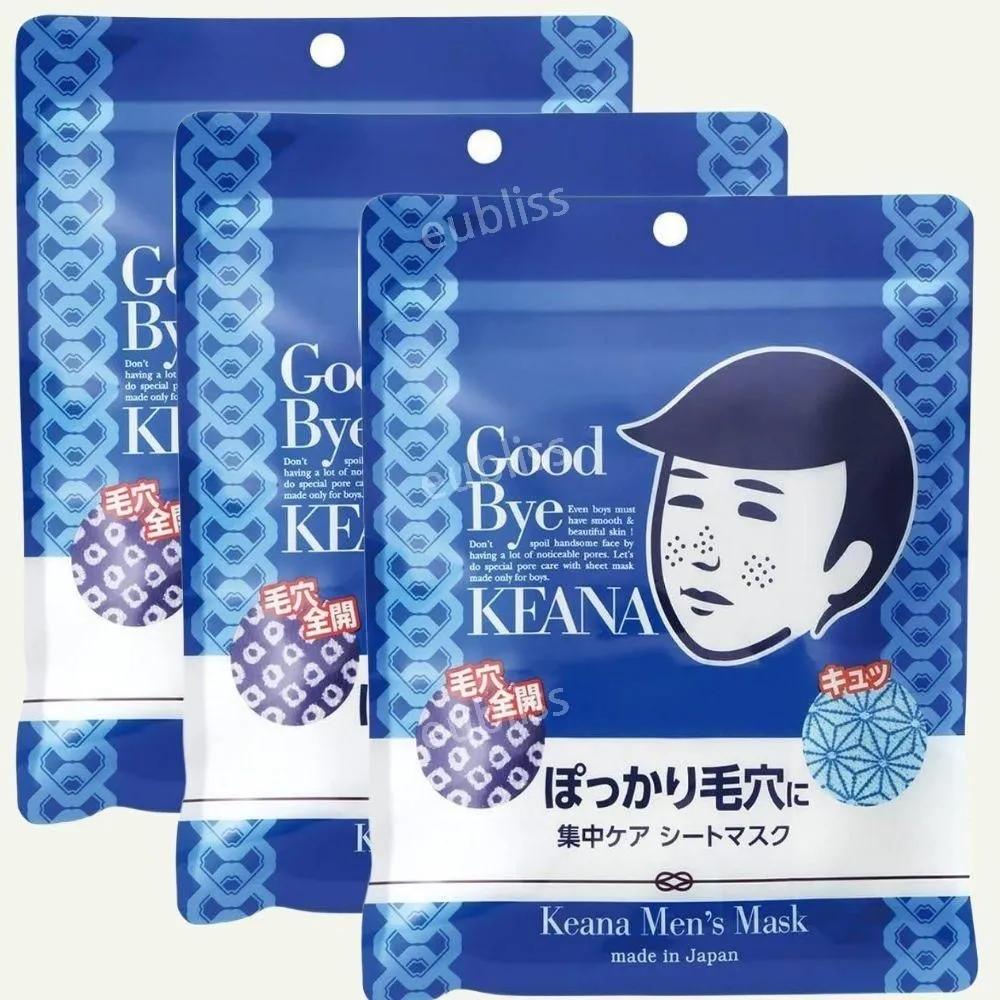 Men s Mask Pack KEANA Nadeshiko Men s Sheet Mask 10 Sheets x 3 Packs