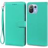 Mi 11 Lite Deksel For Xiaomi Mi 11 Lite 5G NE Lær Lommebok Flipdeksel For Xiaomi Mi 11 Lite Deksel Mi11 11i Cover Coque Fundas