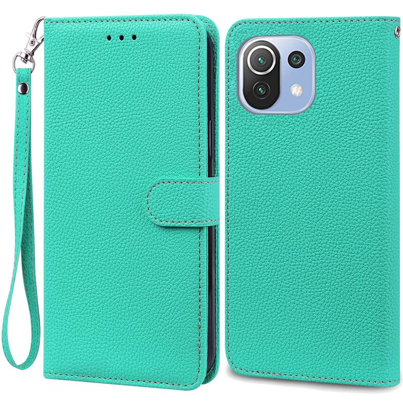 Mi 11 Lite Deksel For Xiaomi Mi 11 Lite 5G NE Lær Lommebok Flipdeksel For Xiaomi Mi 11 Lite Deksel Mi11 11i Cover Coque Fundas