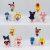Pvc Sailor Moon Action Figures Set With Standing Poses For Collectors And Kids