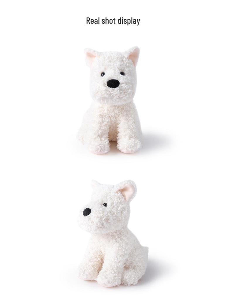 Original West Highland Schnauzer Plüschtier: Niedlicher Hundeanhänger Geschenk für Jungen & Mädchen
