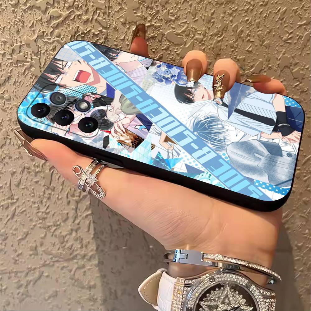 T-Tamon's B-Side Anime Phone Case For Samsung Galaxy A13,21s,22,31,32,52,53,71,80,A91 Soft Black Cover