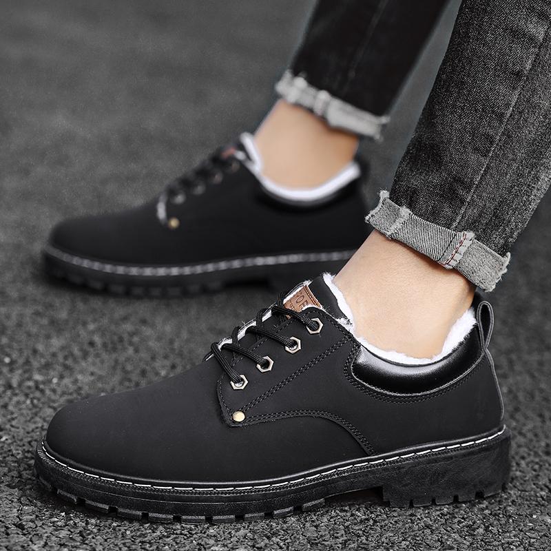 Зимняя мужская деловая повседневная обувь — фото 6