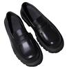 Zara Pu Versatile Slip-On Loafers Men Shoes Black 2660620800