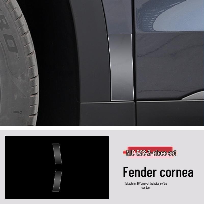 NIO ES8 Dreieckige TPU-Schutzfolie für vordere und hintere Tür, kratzfest