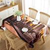 New York Tablecloth Rectangular Bustling City for Tablecloth City View for Living Room Dining Room Kitchen Banquet Party Decor