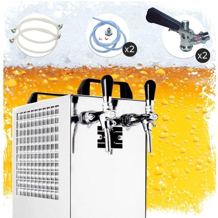 Kontakt 40/K – Système tirage bière 2 lignes, 50l/h, sec, acier inox, pompe membrane, Green Line